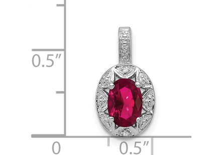 Sterling Silver Pendants Style QBPD10JUL - Classique Jewelry Inc.