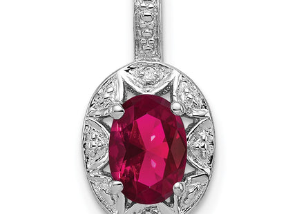 Sterling Silver Pendants Style QBPD10JUL - Classique Jewelry Inc.