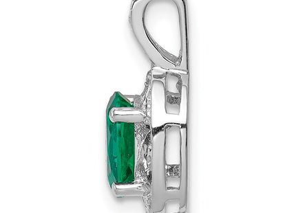 Sterling Silver Pendants Style QBPD10MAY - Classique Jewelry Inc.
