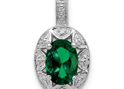 Sterling Silver Pendants Style QBPD10MAY - Classique Jewelry Inc.