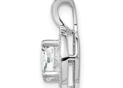 Sterling Silver Pendants Style QBPD11APR - Classique Jewelry Inc.
