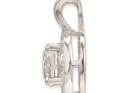Sterling Silver Pendants Style QBPD11APR - Classique Jewelry Inc.
