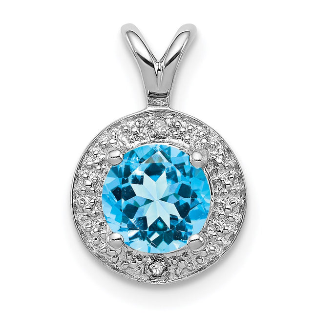 Sterling Silver Pendants Style QBPD11DEC - Classique Jewelry Inc.