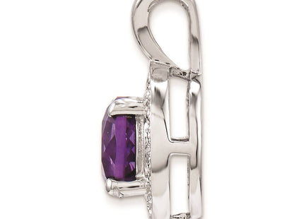 Sterling Silver Pendants Style QBPD11FEB - Classique Jewelry Inc.