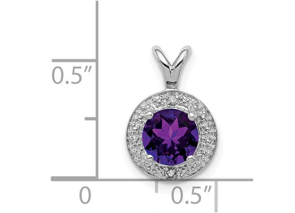 Sterling Silver Pendants Style QBPD11FEB - Classique Jewelry Inc.