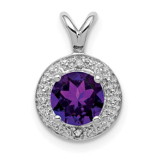 Sterling Silver Pendants Style QBPD11FEB - Classique Jewelry Inc.