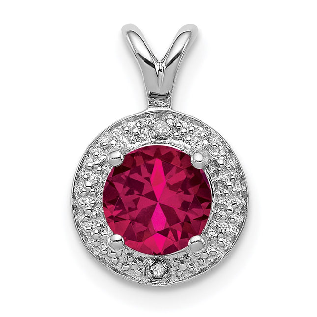 Sterling Silver Pendants Style QBPD11JUL - Classique Jewelry Inc.