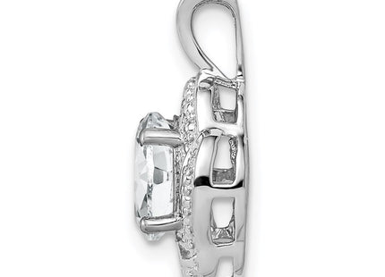 Sterling Silver Pendants Style QBPD12APR - Classique Jewelry Inc.