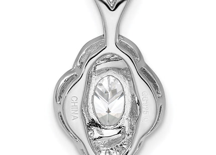 Sterling Silver Pendants Style QBPD12APR - Classique Jewelry Inc.