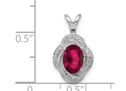 Sterling Silver Pendants Style QBPD12JUL - Classique Jewelry Inc.