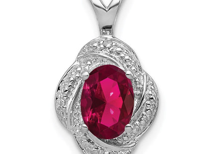 Sterling Silver Pendants Style QBPD12JUL - Classique Jewelry Inc.