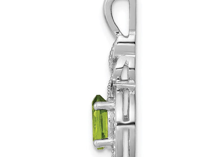 Sterling Silver Pendants Style QBPD18AUG - Classique Jewelry Inc.