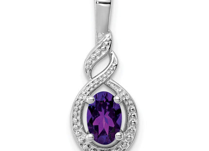 Sterling Silver Pendants Style QBPD18FEB - Classique Jewelry Inc.
