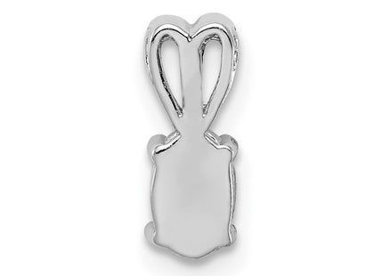 Sterling Silver Pendants Style QBPD20MAR - Classique Jewelry Inc.