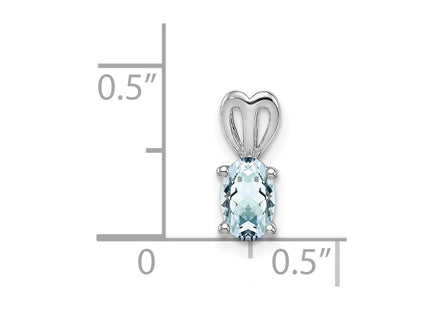 Sterling Silver Pendants Style QBPD20MAR - Classique Jewelry Inc.