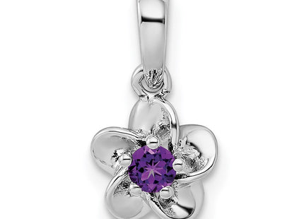Sterling silver amethyst pendant
