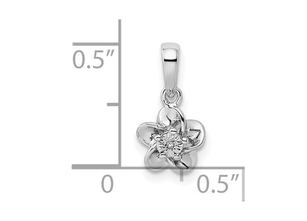 Sterling Silver Pendants Style QBPD30DIA - Classique Jewelry Inc.