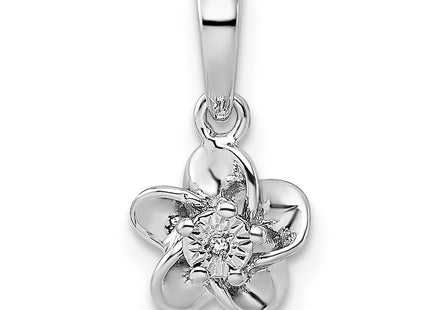 Sterling Silver Pendants Style QBPD30DIA - Classique Jewelry Inc.