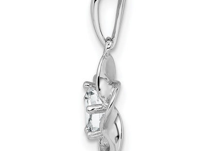 Sterling Silver Pendants Style QBPD31APR - Classique Jewelry Inc.