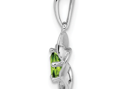 Sterling Silver Pendants Style QBPD31AUG - Classique Jewelry Inc.