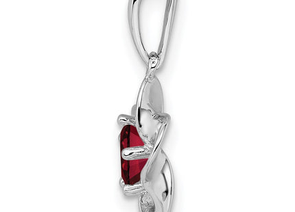 Sterling Silver Pendants Style QBPD31JUL - Classique Jewelry Inc.