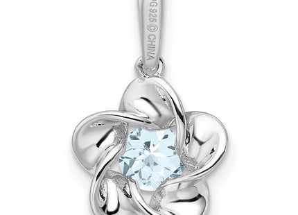 Sterling Silver Pendants Style QBPD31MAR - Classique Jewelry Inc.
