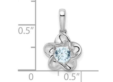Sterling Silver Pendants Style QBPD31MAR - Classique Jewelry Inc.