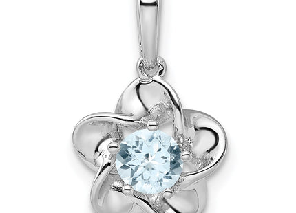Sterling Silver Pendants Style QBPD31MAR - Classique Jewelry Inc.