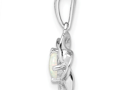 Sterling Silver Pendants Style QBPD31OCT - Classique Jewelry Inc.