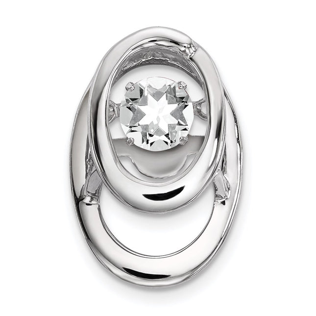 Sterling Silver Chains Style QBPD32APR - Classique Jewelry Inc.