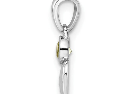 Sterling Silver Pendants Style QBPD35AUG - Classique Jewelry Inc.