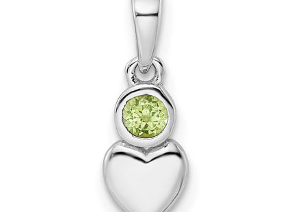 Sterling Silver Pendants Style QBPD35AUG - Classique Jewelry Inc.