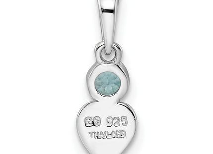 Sterling Silver Pendants Style QBPD35DEC - Classique Jewelry Inc.