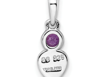 Sterling Silver Pendants Style QBPD35FEB - Classique Jewelry Inc.