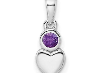 Sterling Silver Pendants Style QBPD35FEB - Classique Jewelry Inc.