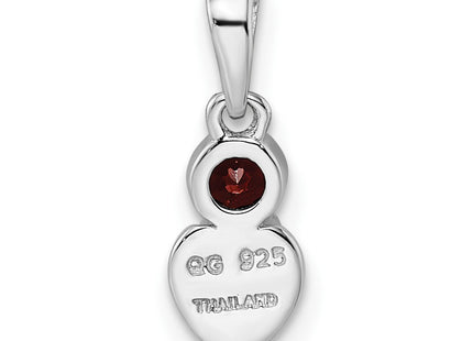 Sterling Silver Pendants Style QBPD35JAN - Classique Jewelry Inc.