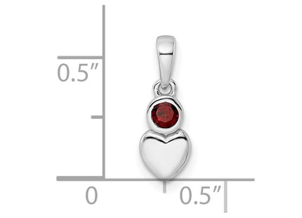 Sterling Silver Pendants Style QBPD35JAN - Classique Jewelry Inc.