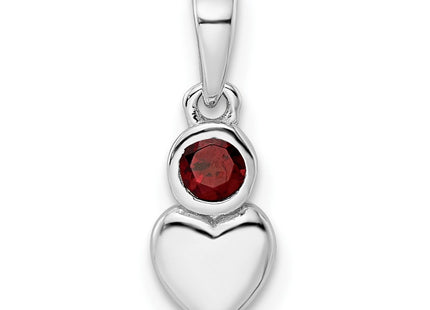 Sterling Silver Pendants Style QBPD35JAN - Classique Jewelry Inc.