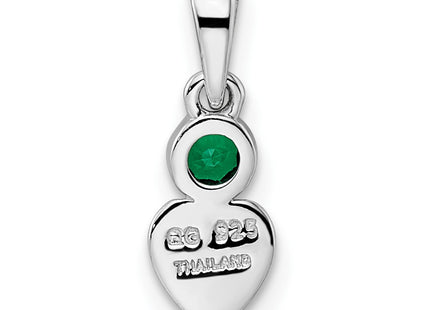 Sterling Silver Pendants Style QBPD35MAY - Classique Jewelry Inc.