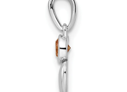 Sterling Silver Pendants Style QBPD35NOV - Classique Jewelry Inc.