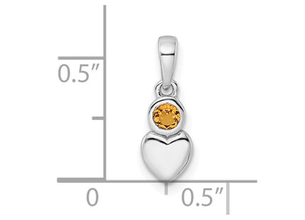 Sterling Silver Pendants Style QBPD35NOV - Classique Jewelry Inc.