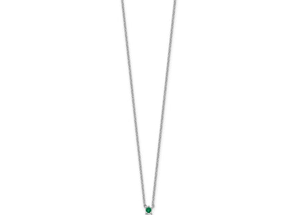 Sterling Silver Jewelry Style QBPD36MAY - Classique Jewelry Inc.