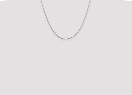 Sterling Silver 8 Sided Diamond-cut Box Chain (Style QBR019-20)