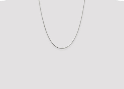 Sterling Silver 8 Sided Diamond-cut Box Chain (Style QBR019-22)