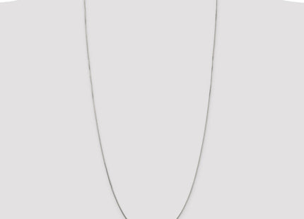 Sterling Silver 8 Sided Diamond-cut Box Chain (Style QBR019-30)