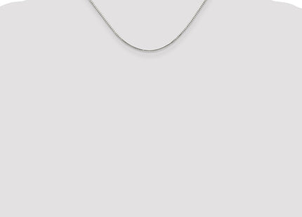 Sterling Silver 8 Sided Diamond-cut Box Chain (Style QBR026-16)