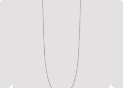 Sterling Silver 8 Sided Diamond-cut Box Chain (Style QBR028-36)