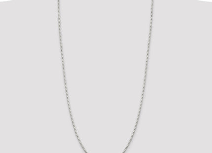 Sterling Silver 8 Sided Diamond-cut Box Chain (Style QBR040-30)