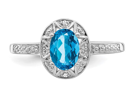 Sterling Silver Rings Style QBR10DEC - Classique Jewelry Inc.