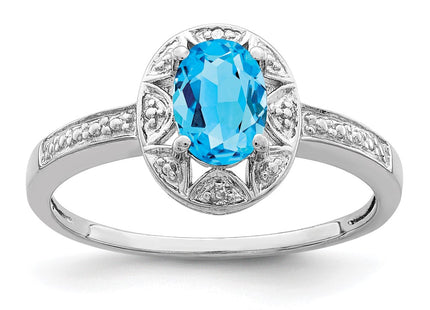 Sterling Silver Rings Style QBR10DEC - Classique Jewelry Inc.